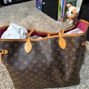 Louis Vuitton Monogram Brown Tote Bag